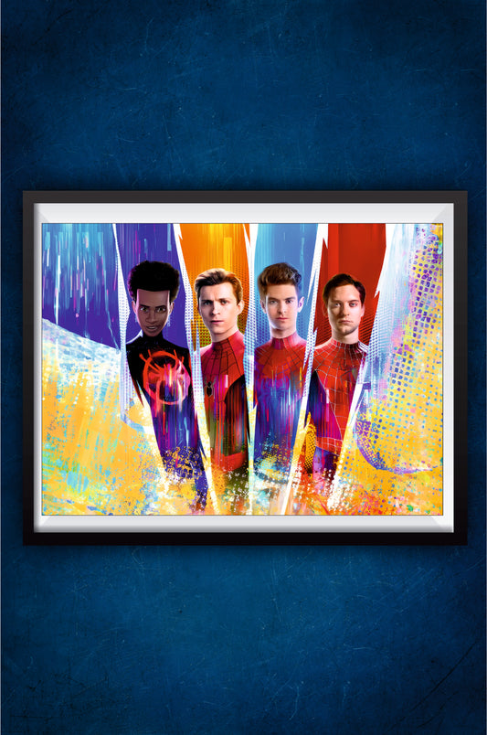 Spiderman from Spiderverse Poster || Marvel Poster