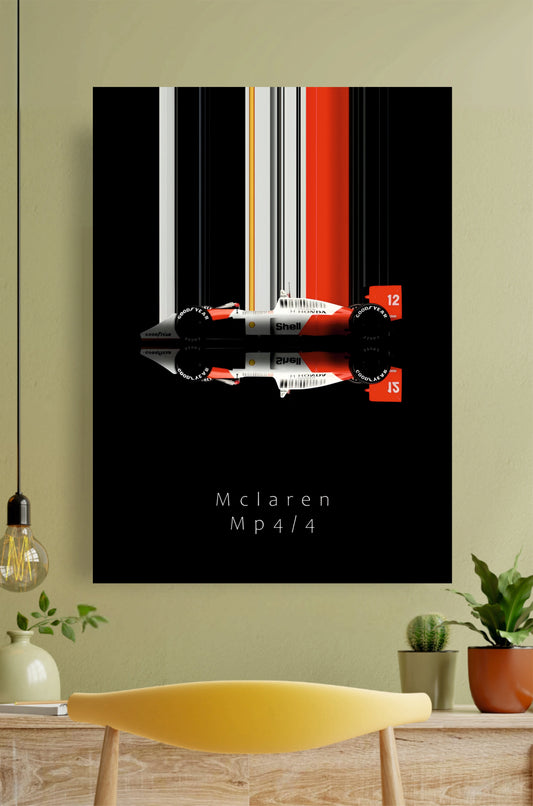 McLaren MP4 Poster || Car Poster