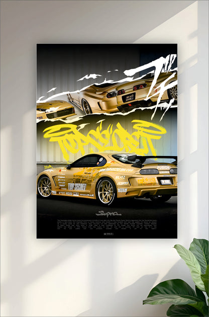 Supra #3 Poster || Car Poster