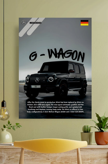 G Wagon Poster || Car Poster