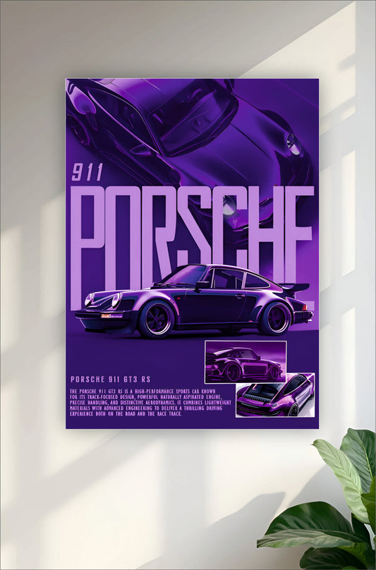 Porsche 911 Poster #3 || Car Poster