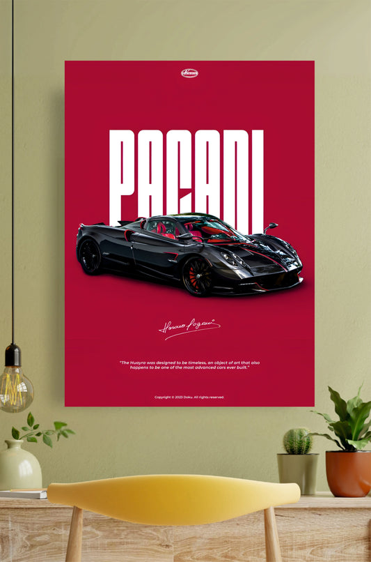 Pagani Car Poster || Car Poster