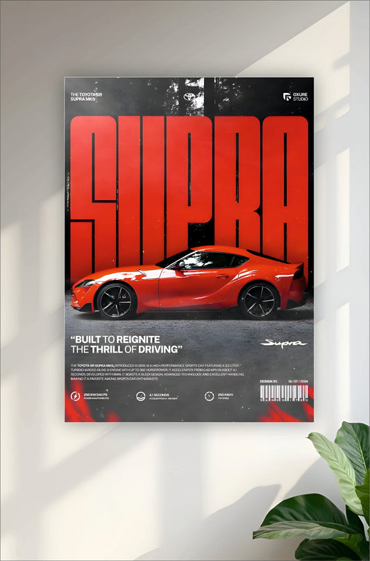 Supra Posters #2 || Car Poster