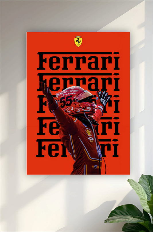 Ferrari F1 Poster || Car Poster