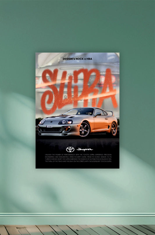 Supra Poster || Car Poster