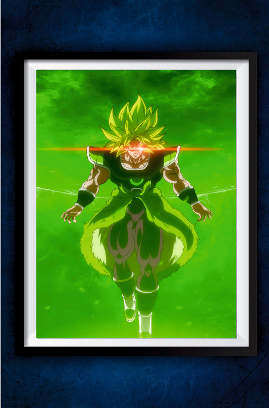 Broly Poster #2 || Dragon Ball Poster