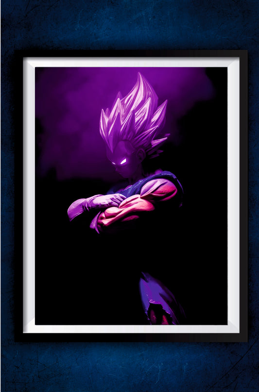 Prince Vegeta Poster #1 || Dragon Ball Poster