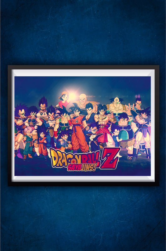 Dragon Ball All Character Poster #1 || Dragon Ball Poster