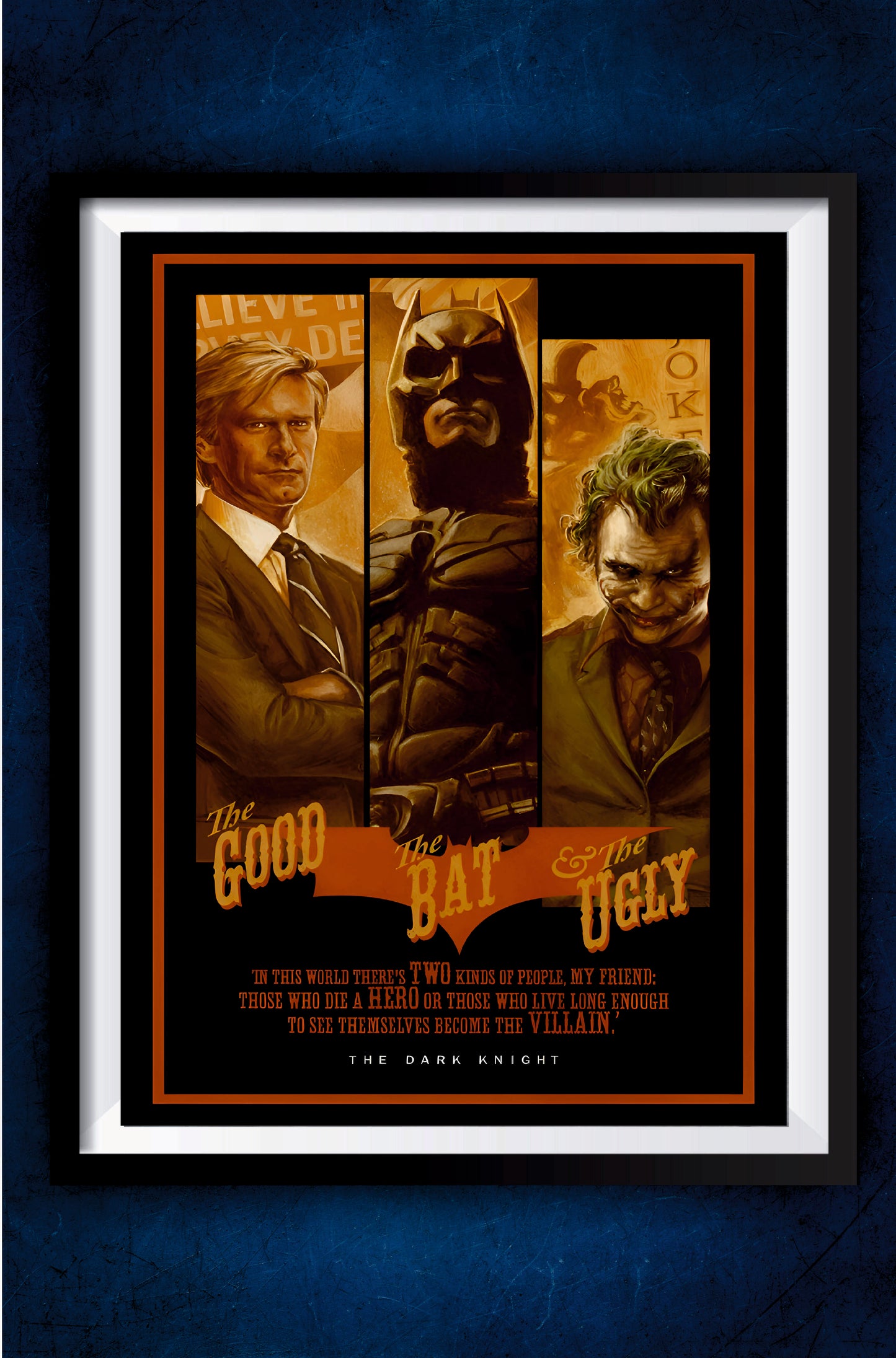 Batman Triology Poster || DC Poster