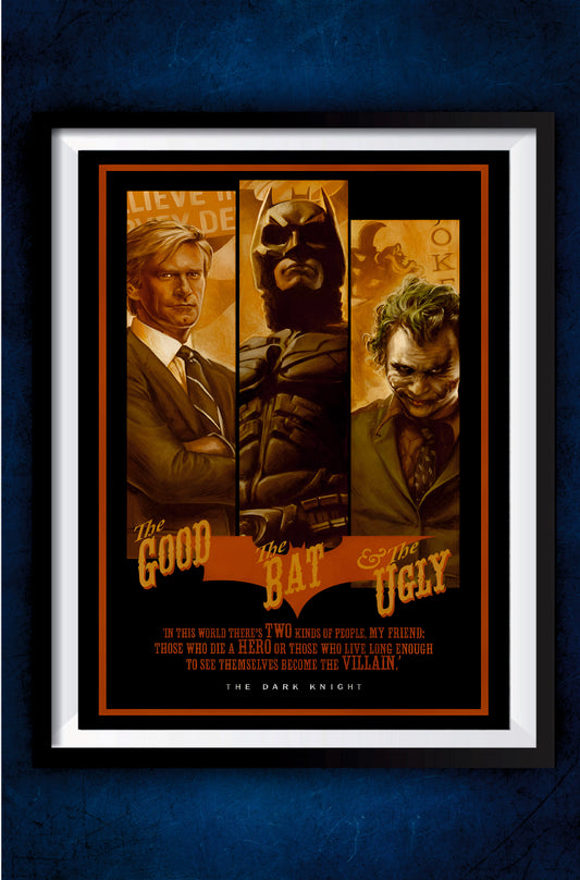 Batman Triology Poster || DC Poster