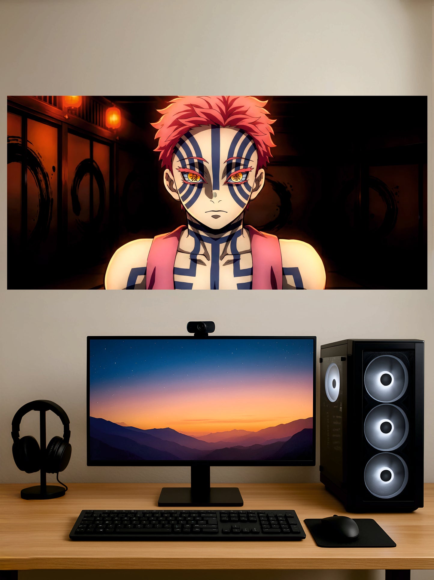 Akaza Split Poster || Split Poster