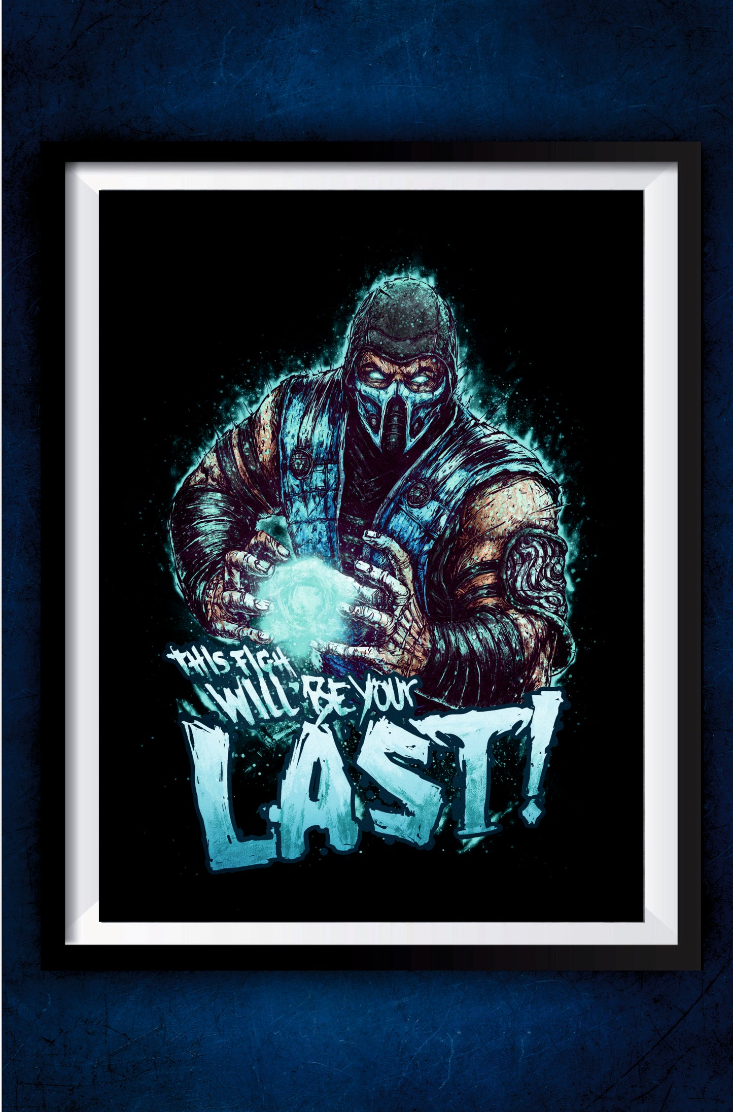 Sub-Zero Mortal Kombat Poster || Games Poster