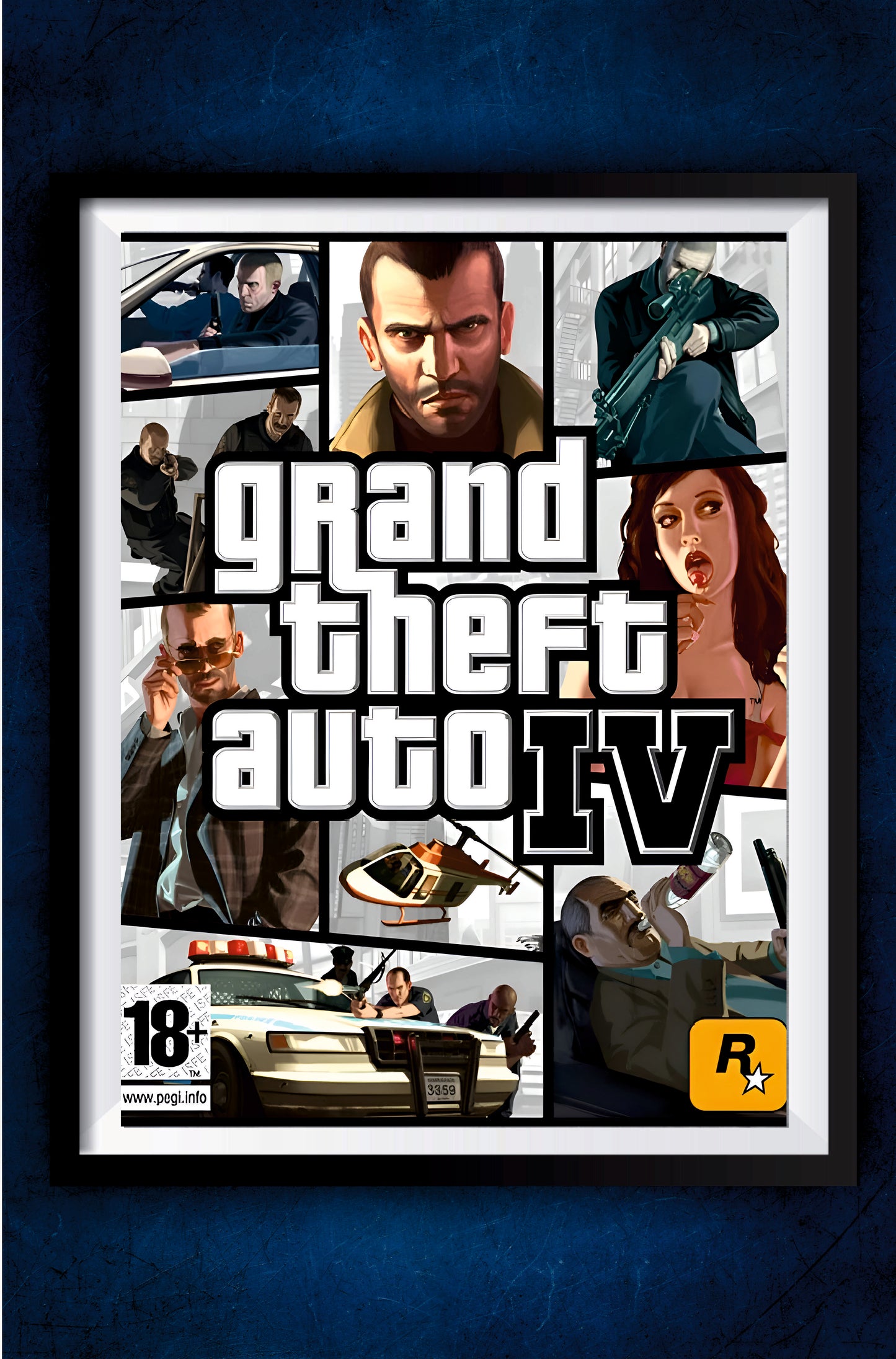 GTA IV Banner Poster || Games Poster