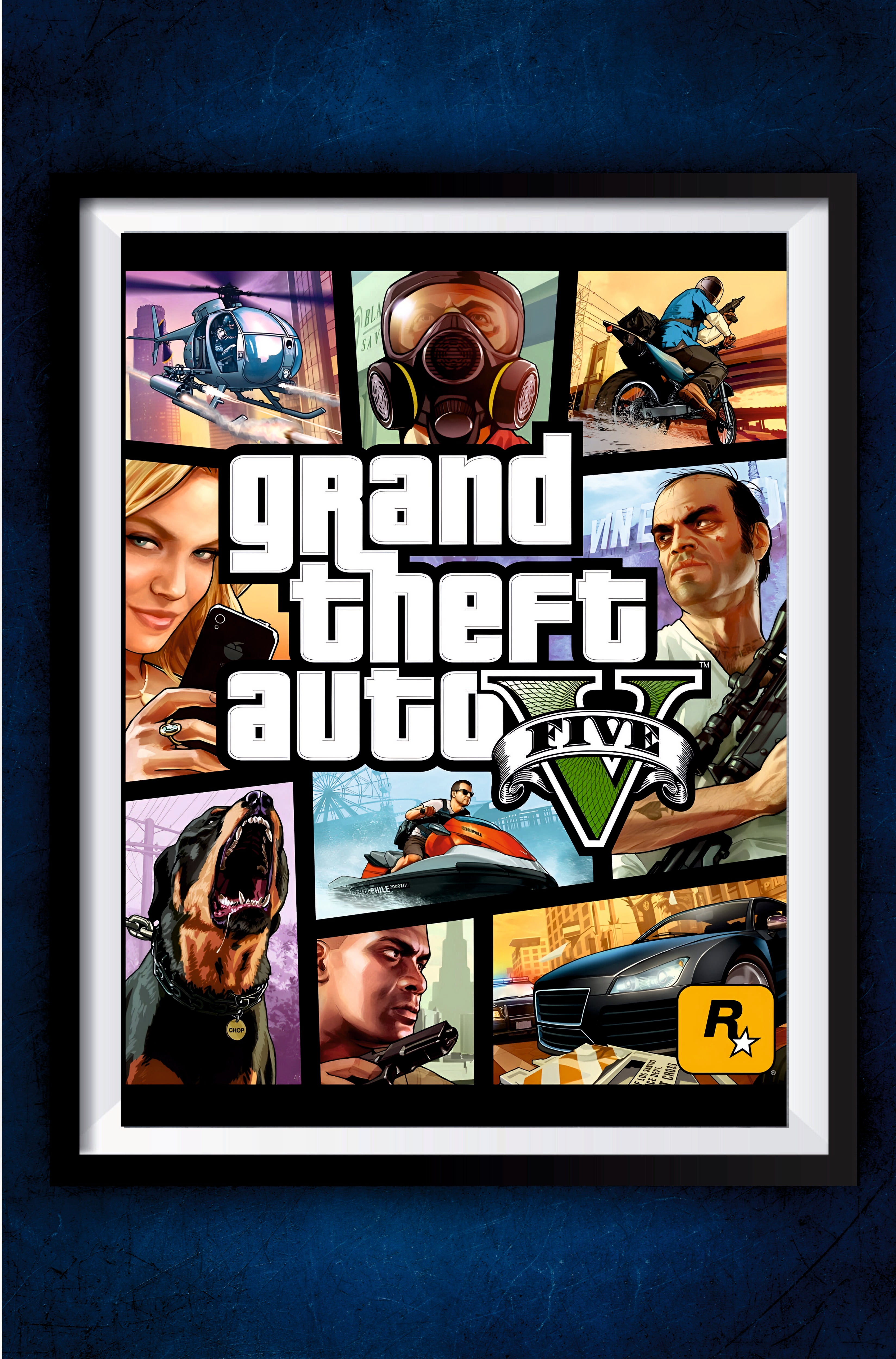 GTA V Banner Poster Games Poster GeekyGallery gta-v-banner-poster-games-poster-geekygallery