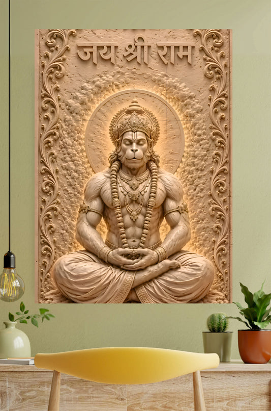 Hanuman Ji Poster #2 || Split Poster
