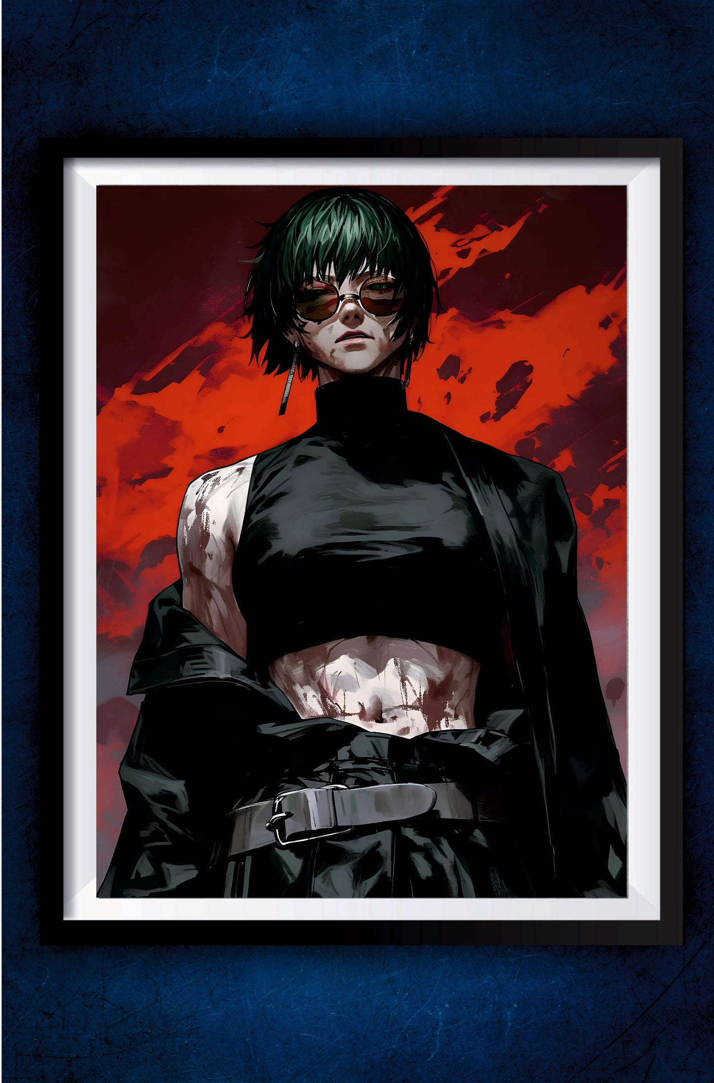 Maki Zenin Badass Poster || Jujutsu Kaisen Poster