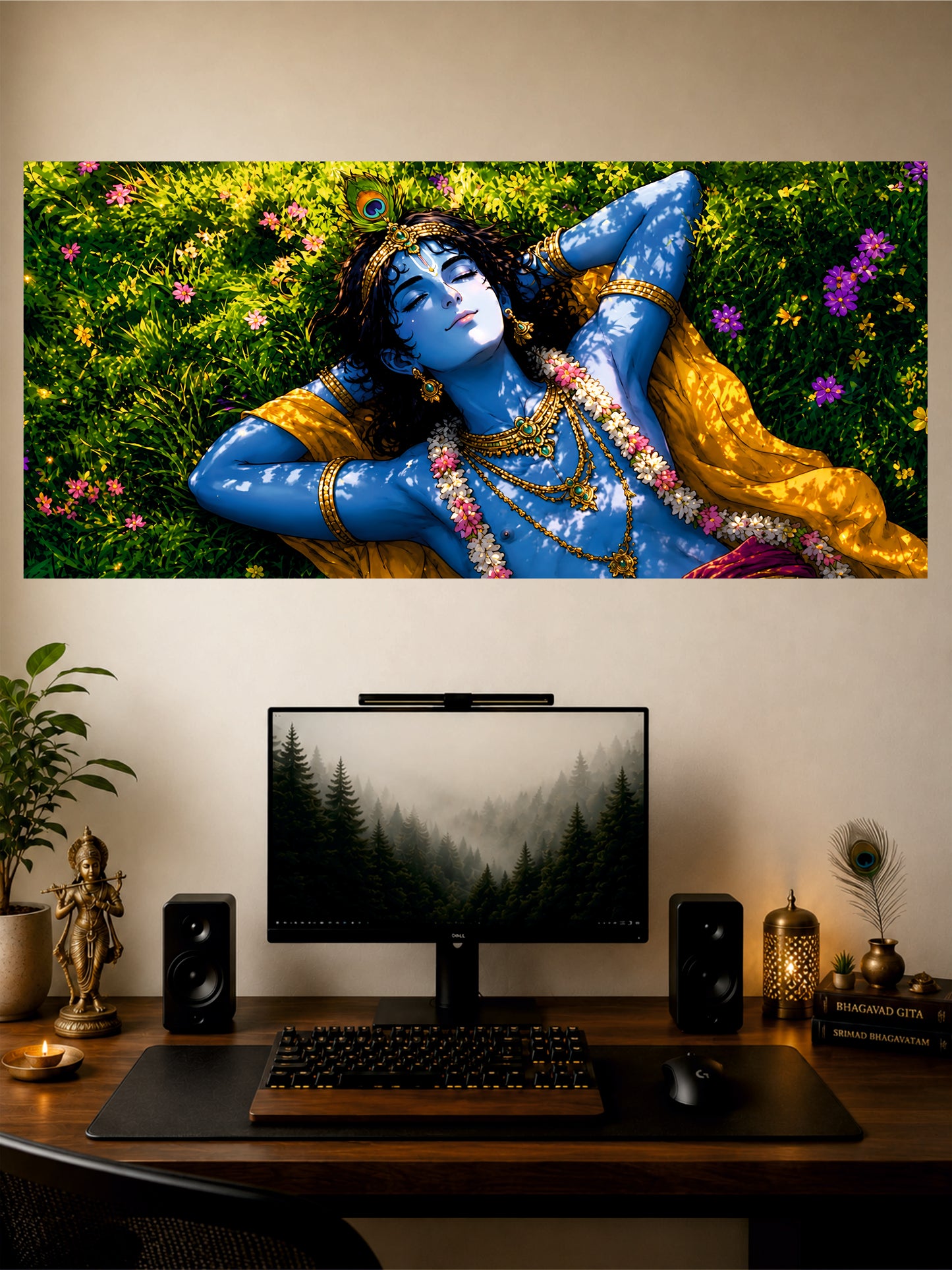 Krishna Ji Poster #2 || Split Poster