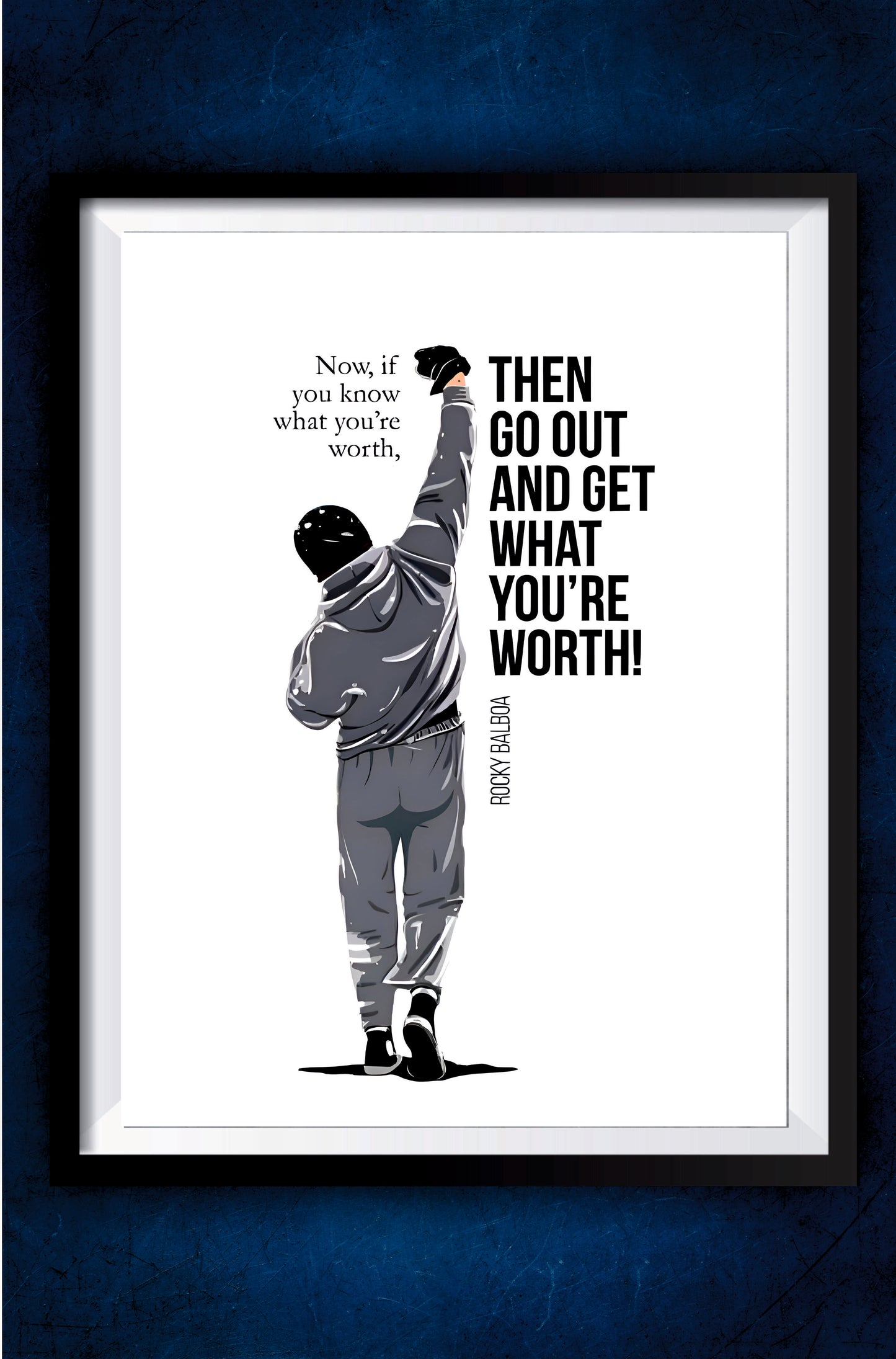 Rocky Motivation Poster || Motivation