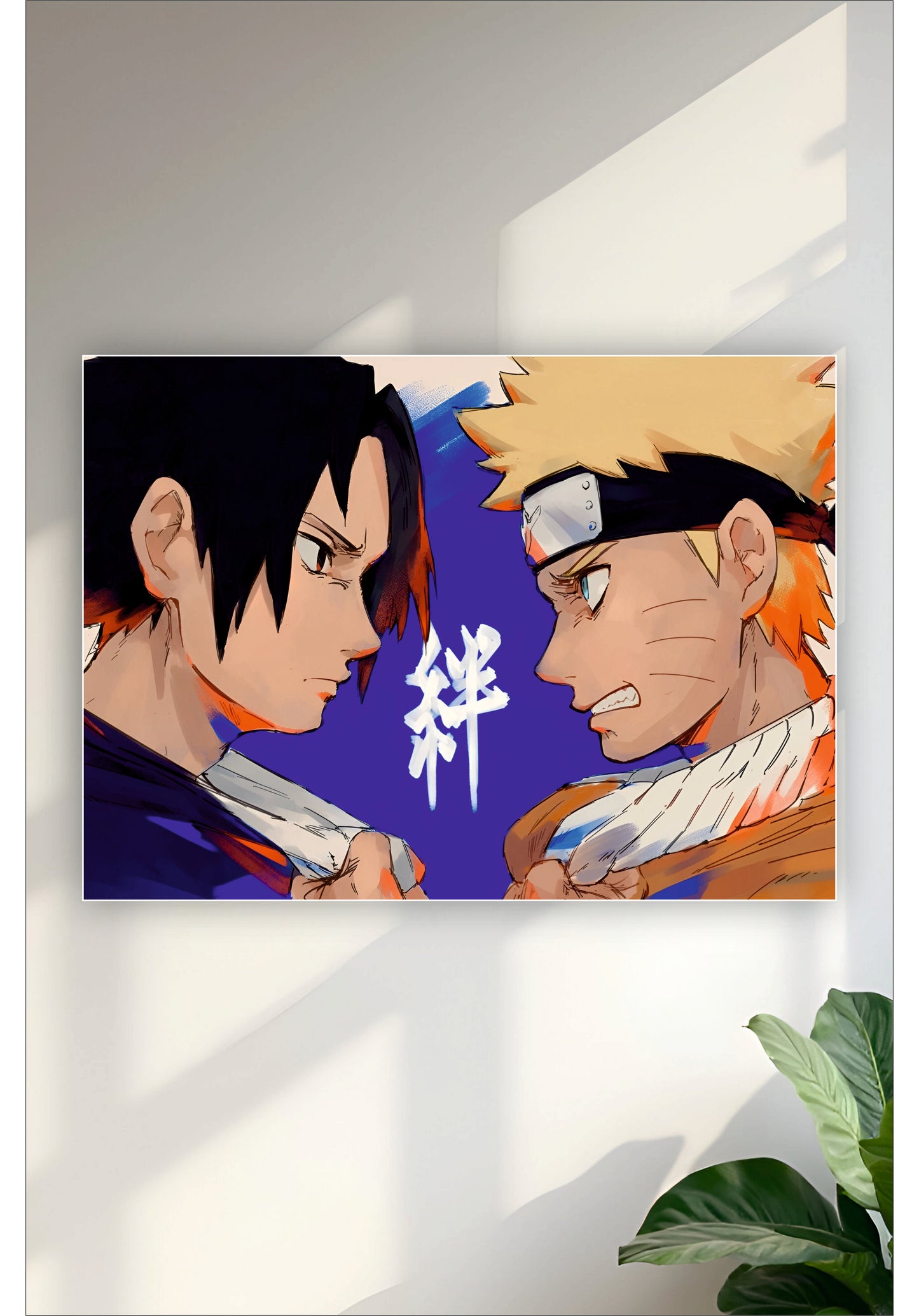 Naruto vs Sasuke Poster || Naruto Poster
