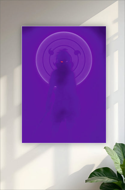 Sasuke Illustration Poster || Naruto Poster