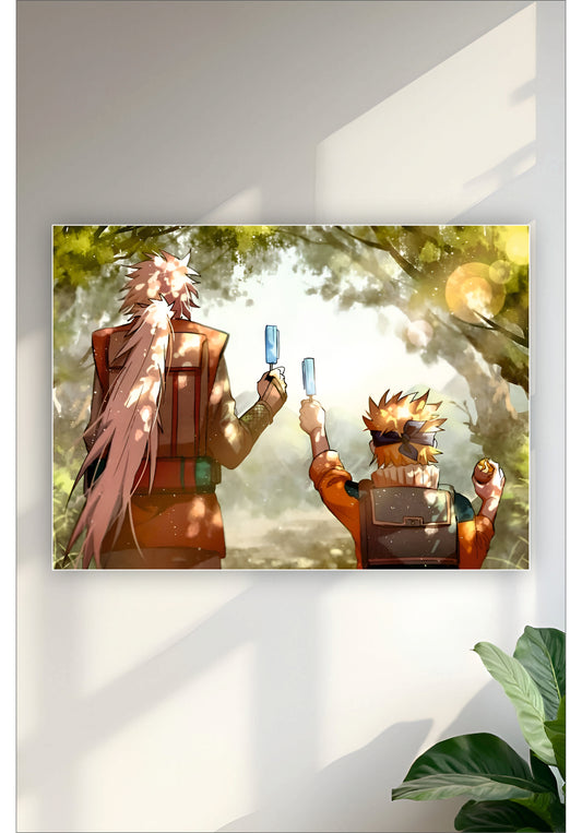 Jiraya and Naruto Poster #2 || Naruto Posters