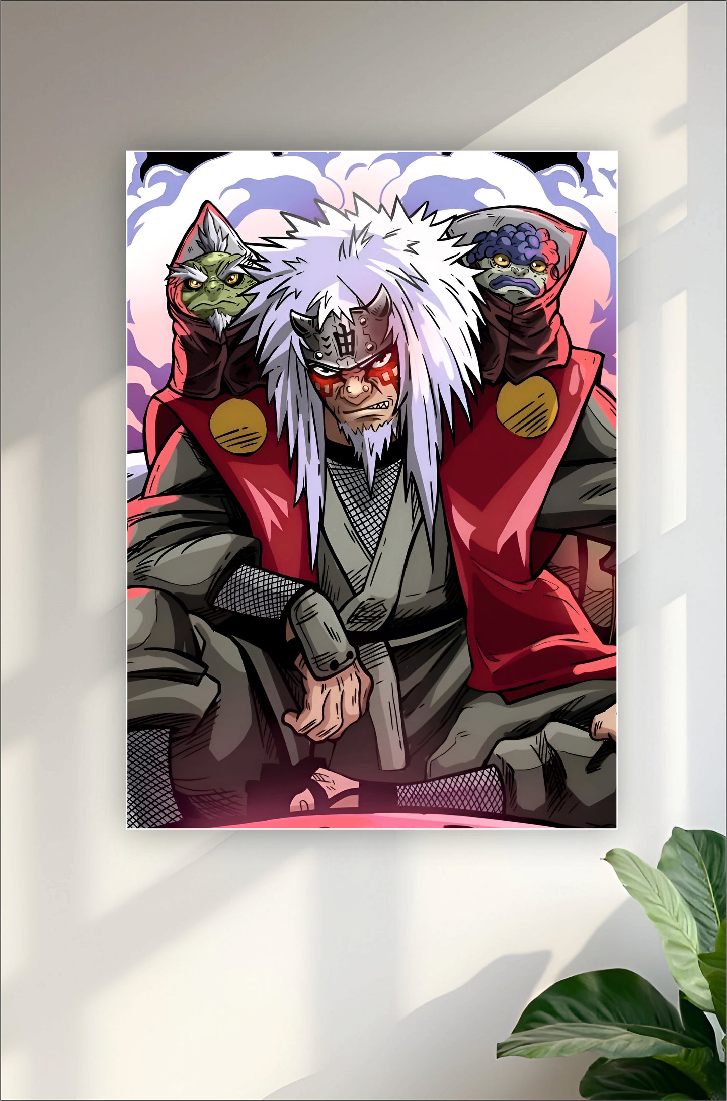 Jiraiya Sage Mode Poster || Naruto Posters