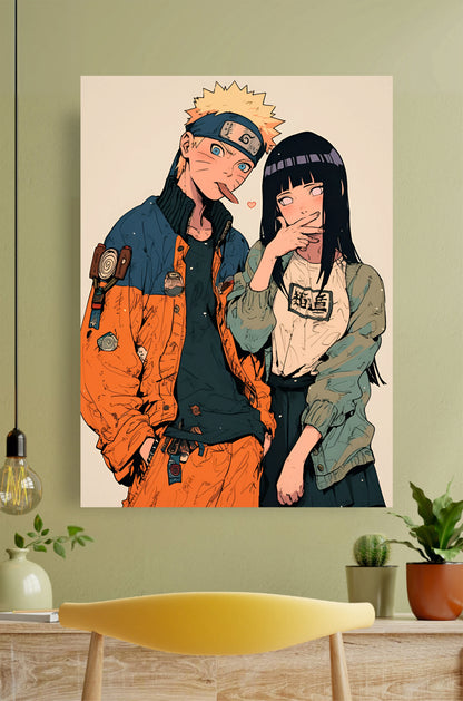 Naruto and Hinata Poster #2 || Naruto Posters