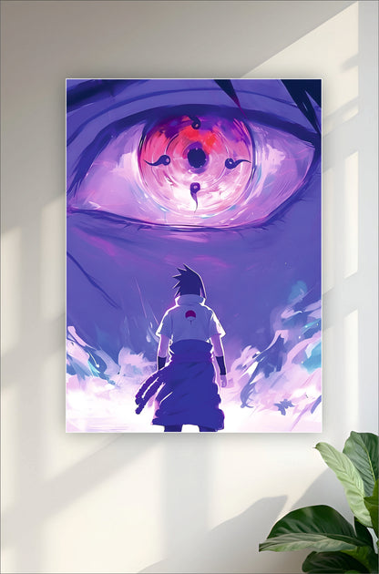 Sasuke and Saringan Poster || Naruto Posters