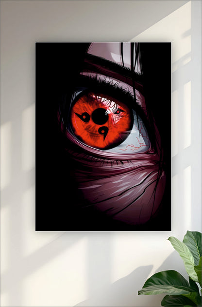 Sasuke Saringan Poster || Naruto Posters