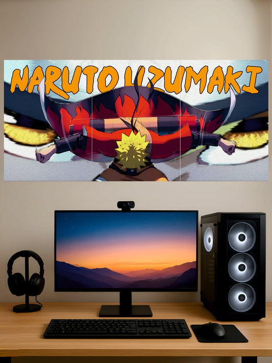 Naruto Sage Mode || Split Poster