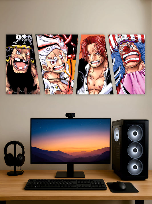 One Piece Yonko Poster || Split Poster