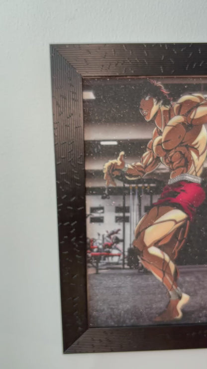 Baki Hanma #2 || Baki || Glittery Frame