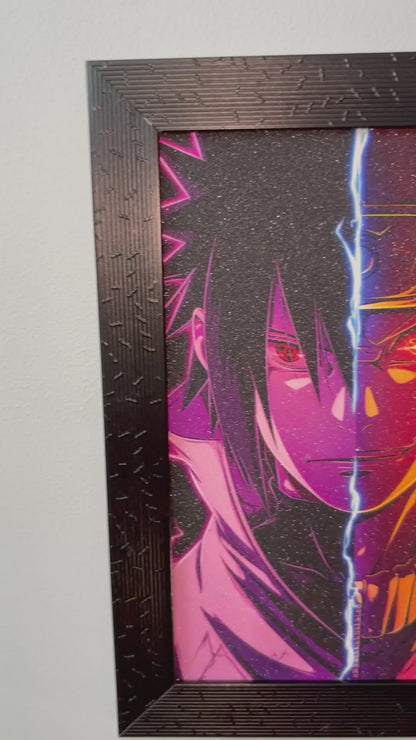Naruto & Sasuke ||  Naruto || Glittery Frames