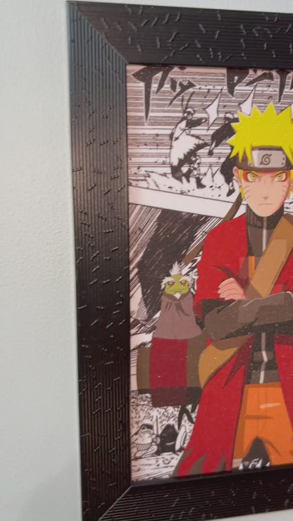 Naruto Sage Mode || Naruto || Glittery Frame
