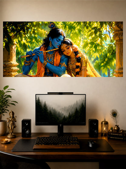 Krishna and Radha Poster #2 || Split Poster