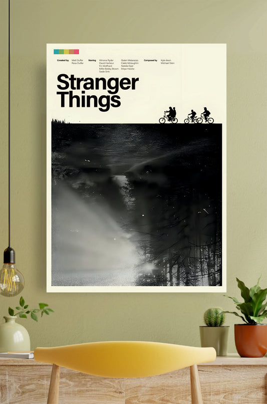 Stranger Things Retro Poster
