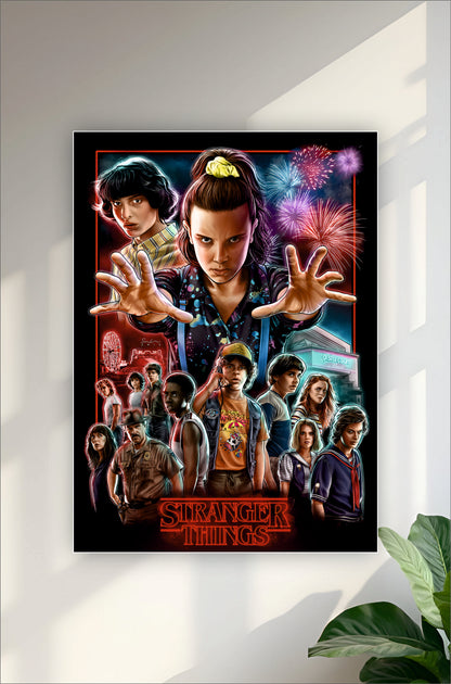 Stranger Things All Character || Stranger Things Poster