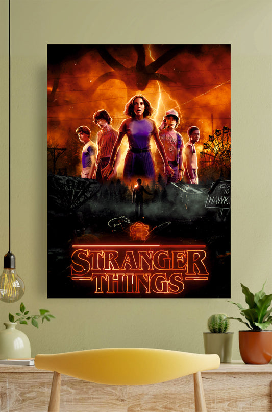Stranger Things Season 2 Banner || Stranger Things Poster