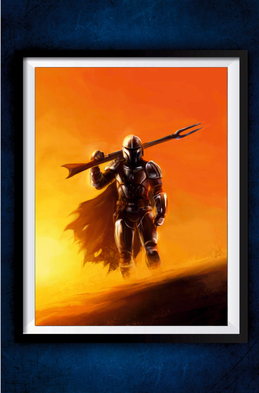The Mandalorian Poster #1 || Star wars Poster