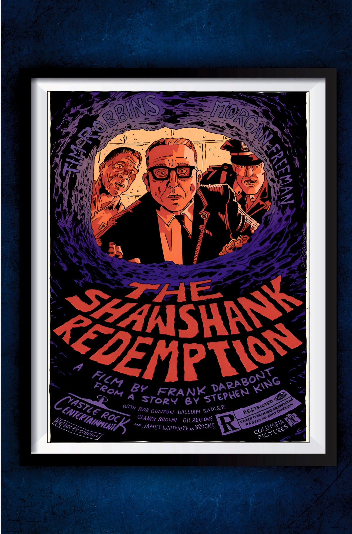 Shawshank R Shawshank Redemption Posters 24x36 Movie Posters Classic Movie Poster