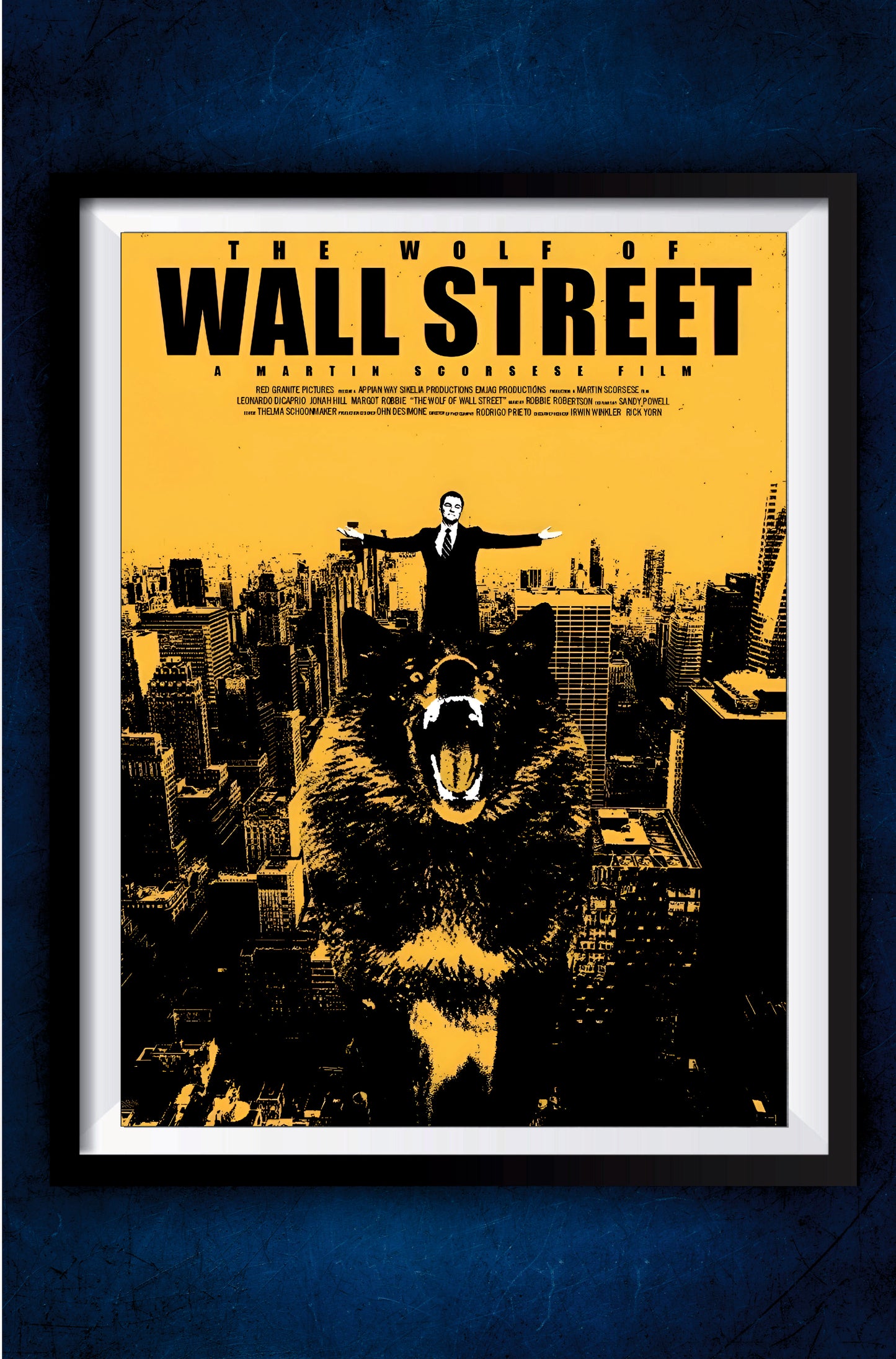 The Wolf Of Wall Street Poster || Movie Poster