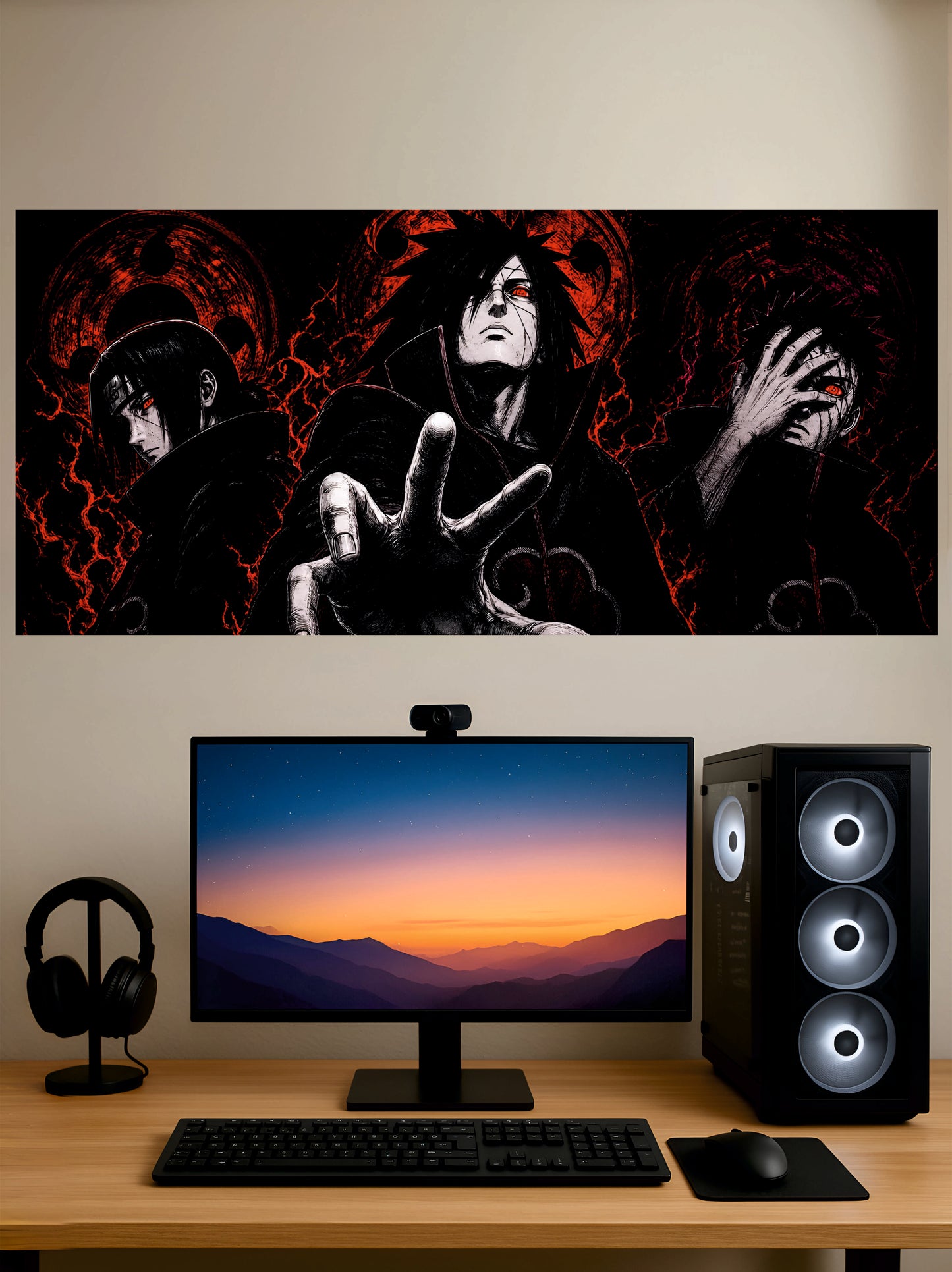 Uchihas Split Poster || Split Poster